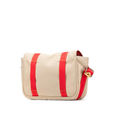 ルイ ヴィトン アンティグア ブザスPM メッセンジャーバッグ ショルダーバッグ M40041 ベージュ レッド キャンバス レザー レディース LOUIS VUITTON 【中古】